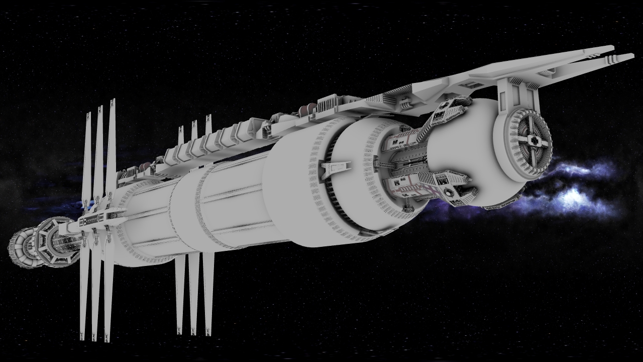 babylon 5 space station model