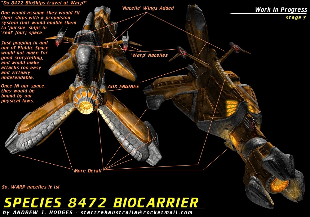 star trek species 8472 ships